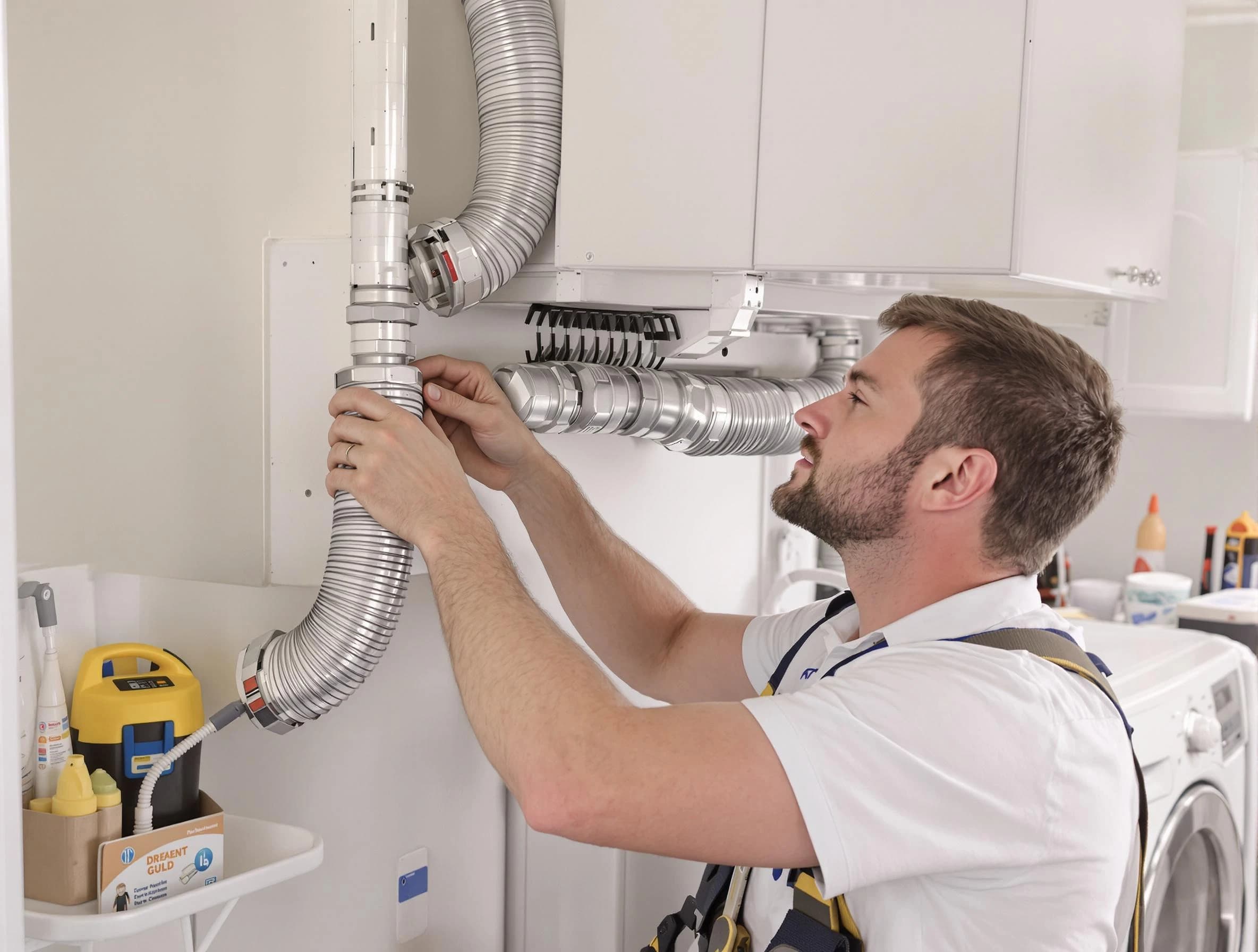 Professional dryer vent repair and installation by Needham Dryer Vent Cleaning in Needham