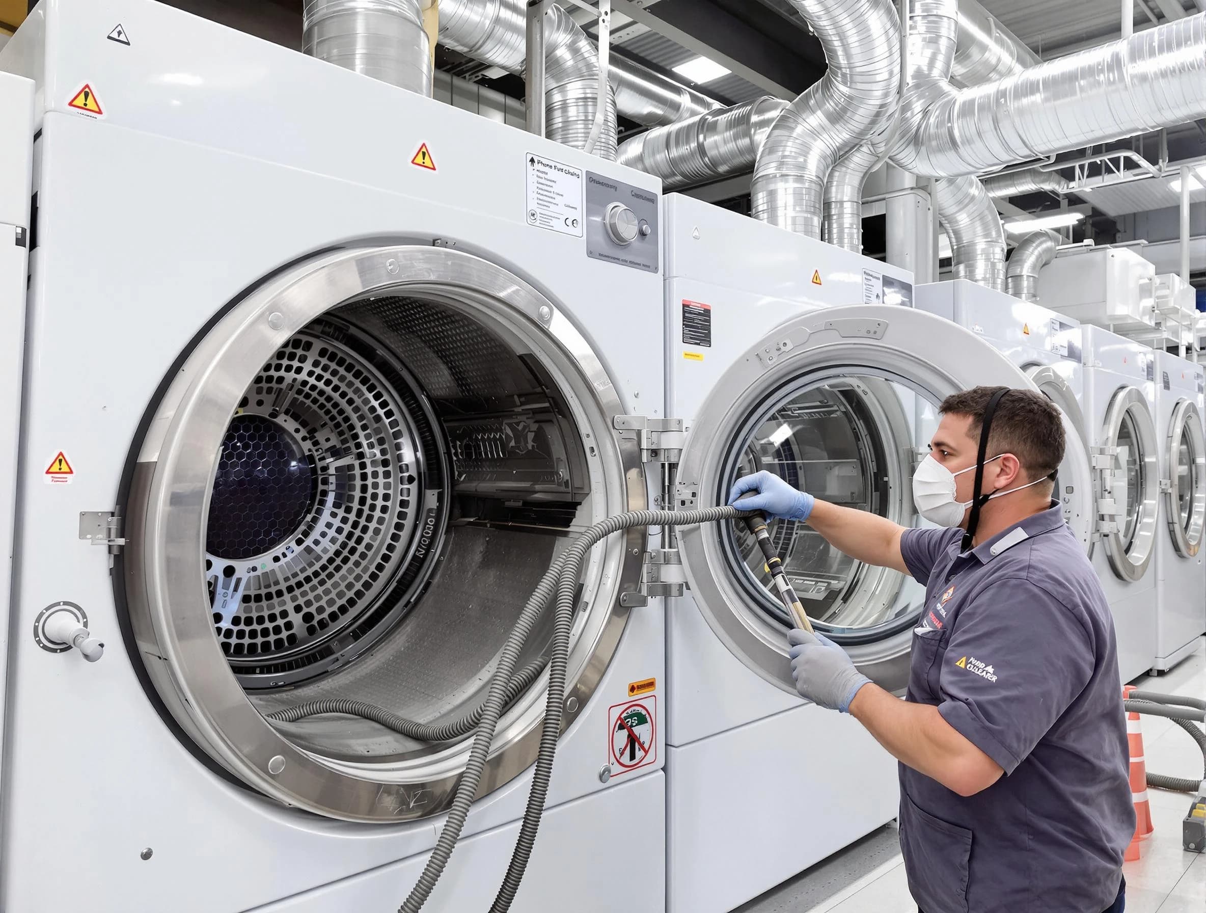 Industrial-grade dryer vent cleaning by Needham Dryer Vent Cleaning in Needham