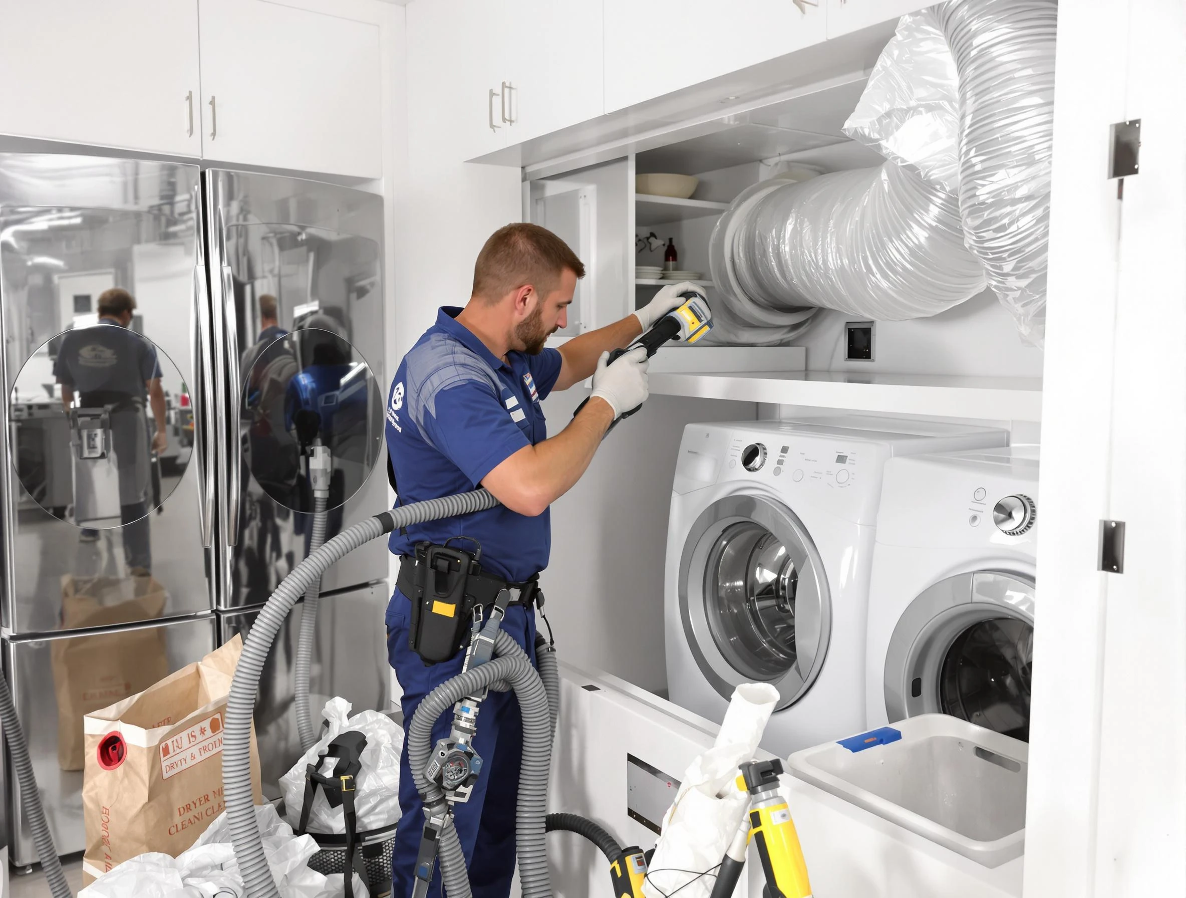 Professional duct cleaning by Needham Dryer Vent Cleaning in Needham
