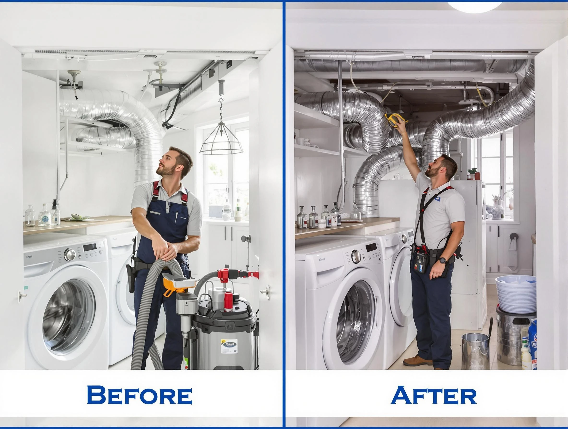 Expert gas dryer vent cleaning by Needham Dryer Vent Cleaning in Needham