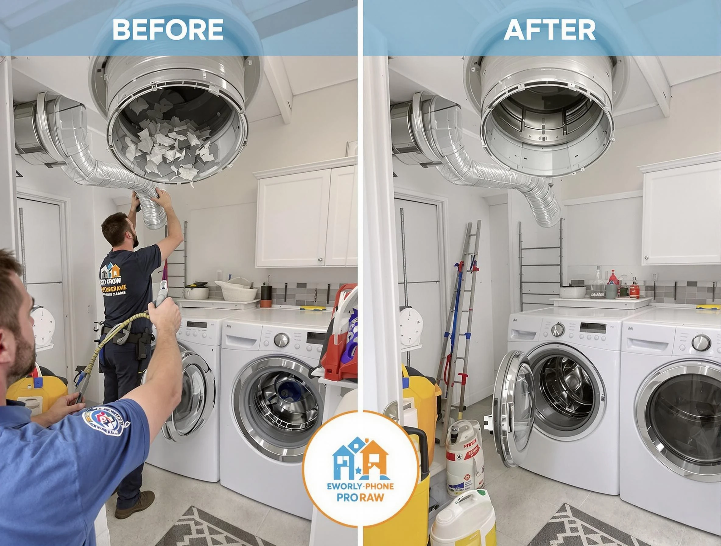 Residential dryer vent cleaning by Needham Dryer Vent Cleaning in Needham